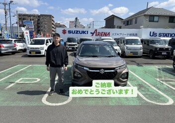 フロンクスご納車させていただきました